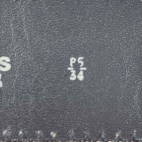 Vintage Kudos Brown Leather Belt Native Design Western Cowboy Style with Silver - Picture 5 of 9